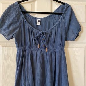 Baby doll blue dress